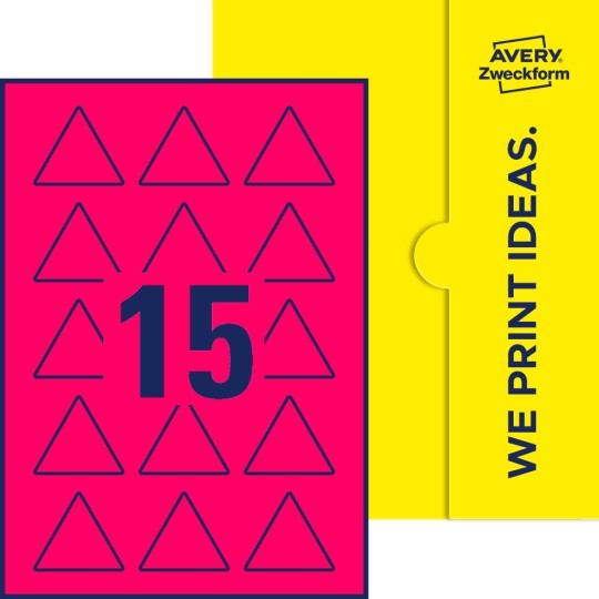 15 st. etiketter per ark.