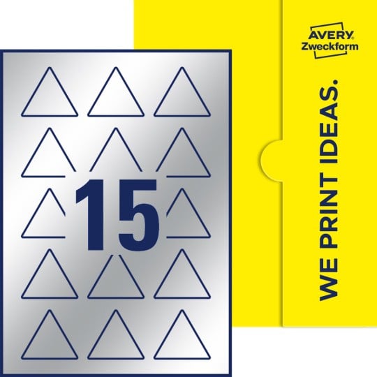 15 st. etiketter per ark.