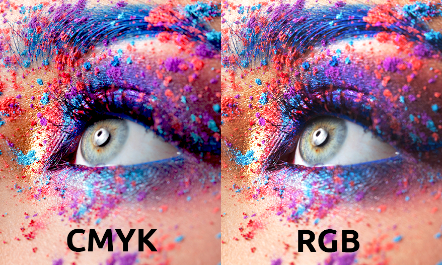 Avery CMYK vs RGB