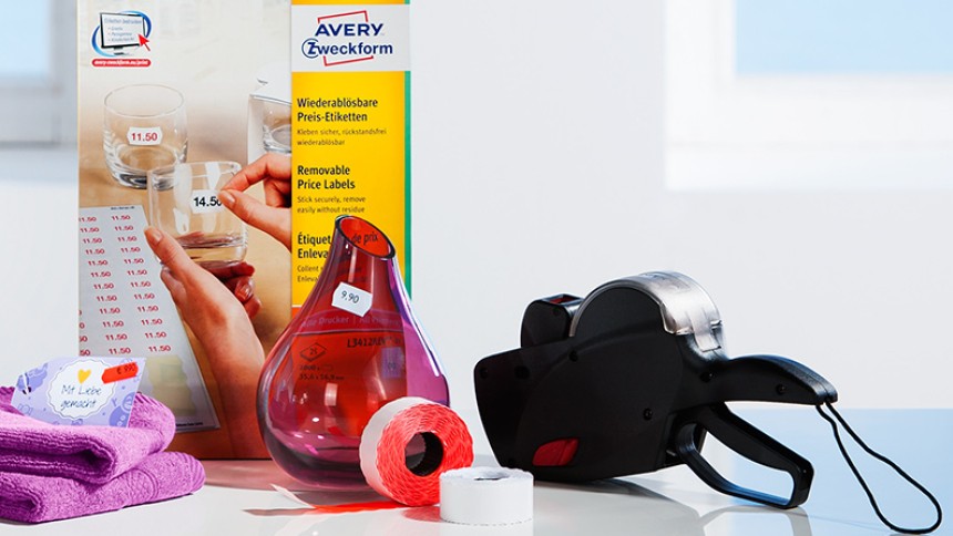 Avery Etiketter för prismärkning – enkel prismärkning av varor