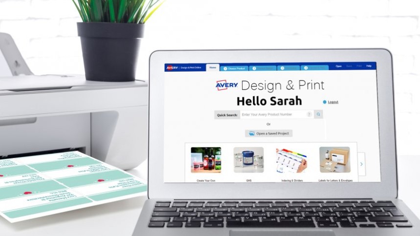 Avery Software Og Skabeloner Landingpage Avery