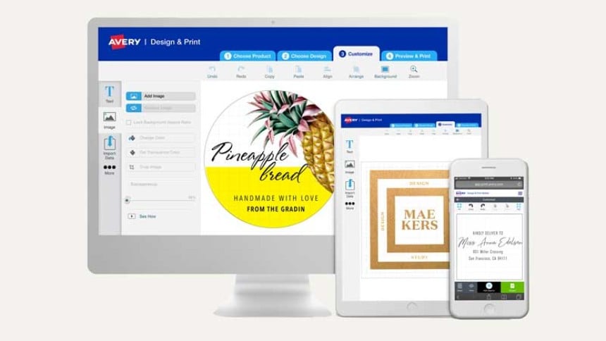 Avery Design & Print - Designa och skriv ut med gratis programvara