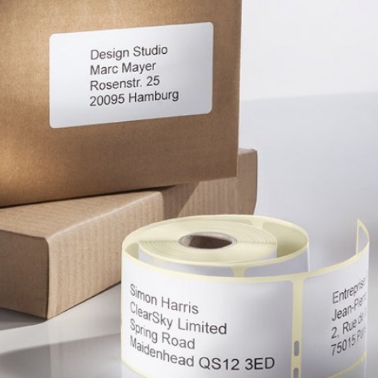 Avery Thermo Direct- och Thermo Transfer-etiketter – Till Zebra-, skrivbords- och industriella etikettskrivare
