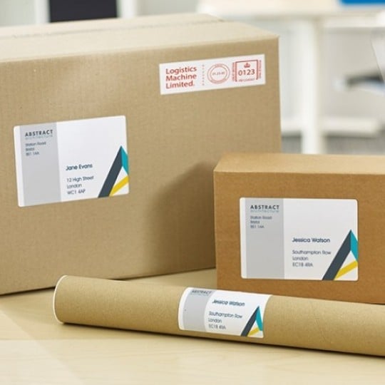 Länk till Etiketter till paket i alla storlekar