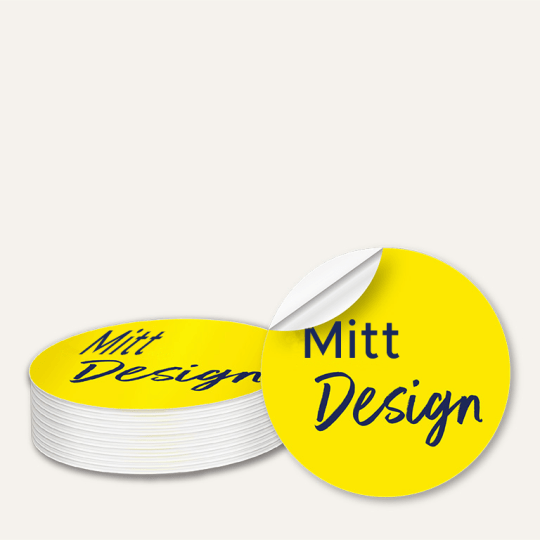 individuella klistermärken