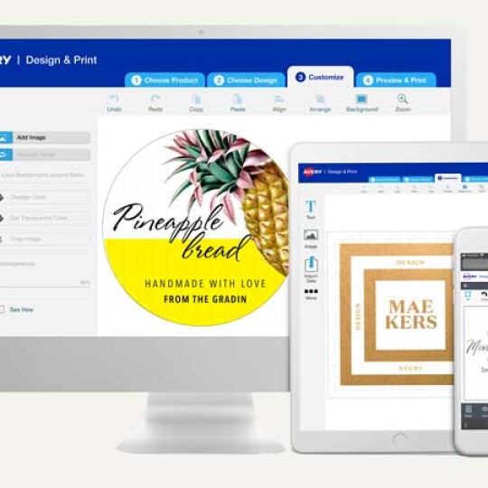 Avery Design & Print - Designa och skriv ut med gratis programvara