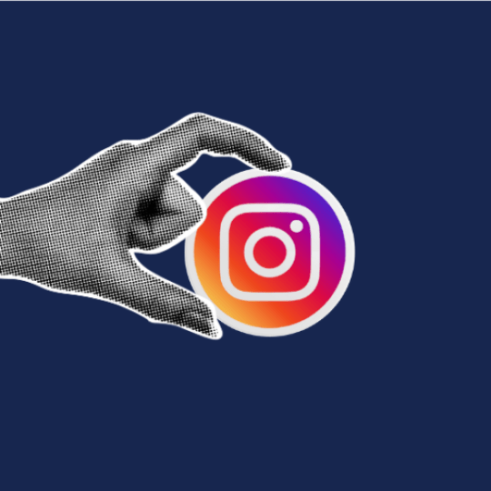 Dela din etikett-historia på Instagram