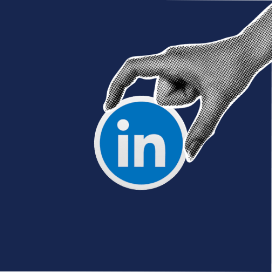Dela din etikett-historia på LinkedIn