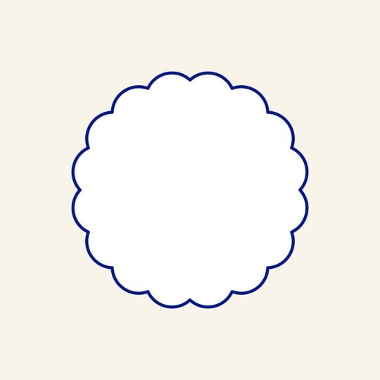 Länk till sida med blomformade etiketter