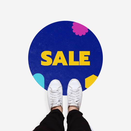 Black Friday-golvdekaler