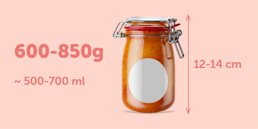 Avery Marmeladetikett – Ø 60 mm rund etikett