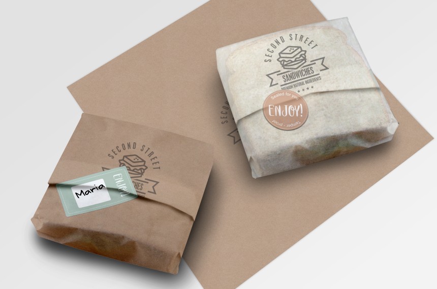METOSeal Förseglingsetiketter för matleveranser, take-away och to-go