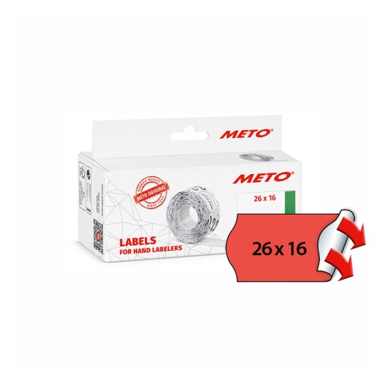 METO Permanenta prisetiketter