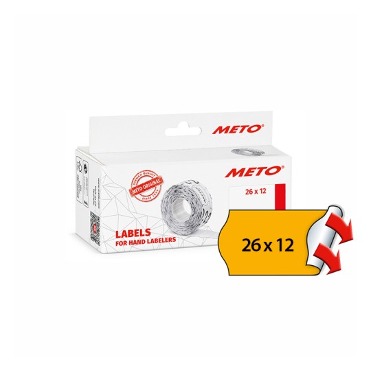 METO Permanenta prisetiketter