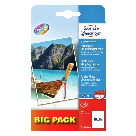 Bläckstrålefotopapper C2549-100