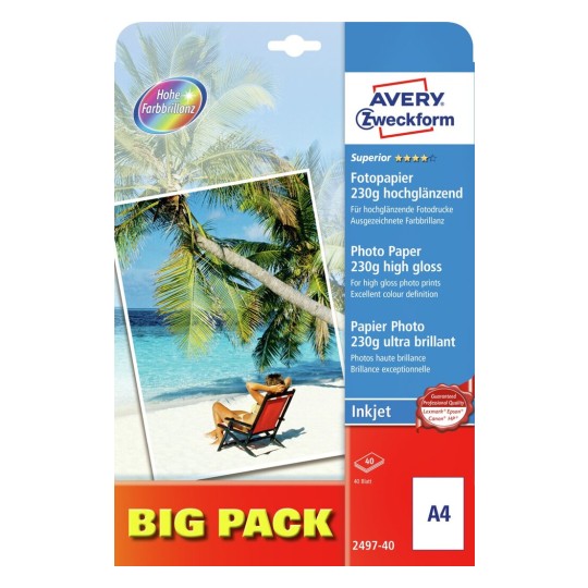 Bläckstrålefotopapper 2497-40