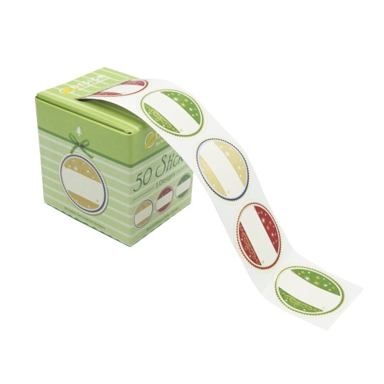 Förpackningsbild med etiketterulle: Z-Design Sticker på rulle, Artikel: 56829, Format: ⌀ 38 mm Innehåll: 50 klistermärken / 1 rulle, 50 klistermärken/rulle?