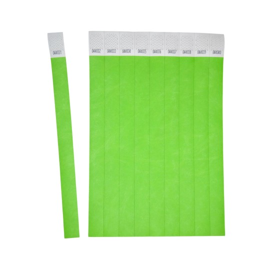 Avbildning av enskilt ark, artikel: TYVGN-50, inträdesband, format: 19 x 256 mm.