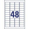 Avtagbara, slitstarka etiketter L4778REV-8 45,7 x 21,2 mm
