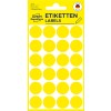Förpackningsbild: Avery Zweckform Färgade Märkningspunkter, Artikel: 3007, Format: ⌀ 18 mm, Innehåll: 96 Märkningspunkter / 4 ark, 24 märkningspunkter/ark.