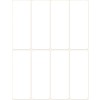 Illustration av enskilt ark, Artikel: 3079, multifunktionsetiketter, format: 50 x 19 mm, 8 etiketter/ark?