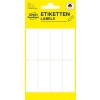 Förpackningsbild: Avery Zweckform Non A4 Universal-etiketter för handskrift, Artikel: 3079, Format: 50 x 19 mm, Innehåll: 48 etiketter / 6 ark, 8 etiketter/ark