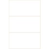 Avbildning av enskilt ark, Artikel: 3081, flerfunktionsetiketter, format: 76 x 39 mm, 3 etiketter/ark.