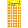 Förpackningsbild: Avery Zweckform Färgade Märkningspunkter, Artikel: 3178, Format: ⌀ 8 mm, Innehåll: 416 Märkningspunkter / 4 ark, 104 märkningspunkter/ark.