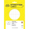 Förpackningsbild: Avery Zweckform Non A4 Universaletiketter för handskrift, Artikel: 3320, Format: 32 x 10 mm, Innehåll: 1.144 etiketter / 26 ark, 44 etiketter/ark.