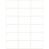 Bild enkelblad, artikel: 3325, multifunktionsetiketter, format: 38 x 24 mm, 18 etiketter/blad