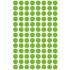 Illustration av enskilt ark, Artikel: 3592, Markörpunkter, Format: ⌀ 8 mm, 104 markörpunkter/ark.