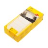 Förpackningsbild: Avery Zweckform Universaletiketter för matrisskrivare, Artikel: 3615, Format: 88,9 x 35,7 mm, Skrivaregenskaper: Matris (nålskrivare), Innehåll: 4 000 etiketter, 4 000 etiketter/ark?