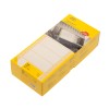 Förpackningsbild: Avery Zweckform Universaletiketter för matris skrivare, Artikel: 5101, Format: 88,9 x 23 mm, Utskriftskompatibilitet: Matris (nålskrivare), Innehåll: 6.000 etiketter, 6.000 etiketter/ark?