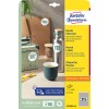 Förpackningsbild: Avery Zweckform Runda etiketter, Artikel: 6221REV-10, Format: ⌀ 10 mm, Skrivarkompatibilitet: Bläckstråle, Svartvit laser, Färglaser, Innehåll: 3 150 etiketter / 10 ark, 315 etiketter/ark.