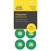 Förpackningsbild: Avery Zweckform Non A4 Inspektionsetiketter, Artikel: 6944-2026, Format: ⌀ 30 mm, Innehåll: 80 inspektionsetiketter / 10 ark, 8 inspektionsetiketter/ark