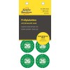 Förpackningsbild: Avery Zweckform Non A4 Inspektionsetiketter, Artikel: 6946-2026, Format: ⌀ 30 mm, Innehåll: 80 inspektionsetiketter / 10 ark, 8 inspektionsetiketter/ark