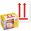 Förpackningsbild med etikettrulle: Avery Zweckform Symbol Varningsetiketter, Artikel: 7250, Format: 74 x 100 mm, Innehåll: 1 etikett / 1 rulle, Etiketter/rulle?