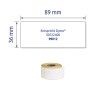Enskild bild Etikett, Artikel: AS0722400, Rulletiketter, Format: 36 x 89 mm, 260 etiketter/rulle.
