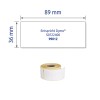 Enskild bild Etikett, Artikel: ASS0722400, Rulletiketter, Format: 36 x 89 mm, 260 etiketter/rulle.