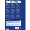 Denna bild visar information om Quick&Clean visitkort, inklusive tryckspecifikationer, material och designalternativ som finns tillgängliga på flera språk.