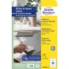 Förpackningsbild: Avery Zweckform Universaletiketter, avtagbara, Artikel: L4744REV-10, Format: 96 x 50,8 mm, Lämpliga för: bläckstråleskrivare, svart/vit laser, färglaser, Innehåll: 100 etiketter / 10 ark, 10 etiketter/ark.