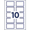 Stansritning Enkeltark A4, Artikel: L4787-20, Namnetiketter, Format: 80 x 50 mm?