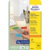 Förpackningsbild: Avery Zweckform Färgade Organisationsetiketter, avtagbara, Artikel: L6035-20, Format: 63,5 x 33,9 mm, Utskriftslämplighet: Bläckstråle, Svartvit laser, Färglaser, Innehåll: 480 etiketter / 20 ark, 24 etiketter/ark.