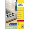 Förpackningsbild: Avery Zweckform Silverfärgade Typskylt-etiketter, Artikel: L6129-20, Format: ⌀ 30 mm, Skrivarkompatibilitet: Laser s/v, Innehåll: 960 etiketter / 20 ark, 48 etiketter/ark