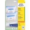 Förpackningsbild: Avery Zweckform frysetiketter, Artikel: L7975-25, Format: 30 x 50 mm, Tryckbarhet: Bläckstråle, Svartvit laser, Färglaser, Innehåll: 750 etiketter / 25 ark, 30 etiketter/ark.