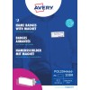 Förpackningsbild: Avery Zweckform, Artikel: POL20MA66-20DR, Format: 68 x 22 mm, Utskriftskompatibilitet: Färglaserskrivare, svartvit laserskrivare, bläckstråleskrivare, Innehåll: 20 skyltar / 120 insticksskyltar / 5 ark, /ark?
