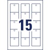 Stansritning Enkelark, Artikel: T3003-10, Etiketter, Format: 50 x 50 mm, 15 etiketter/ark?